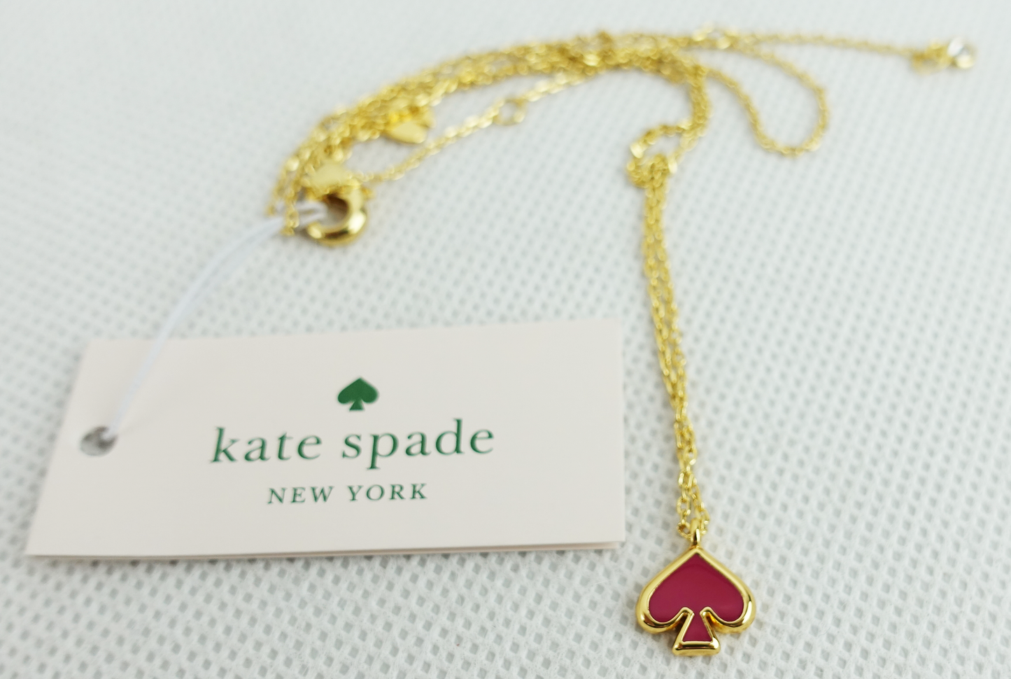 Collar Dije Kate Spade Everyday Spade Enamel Mini