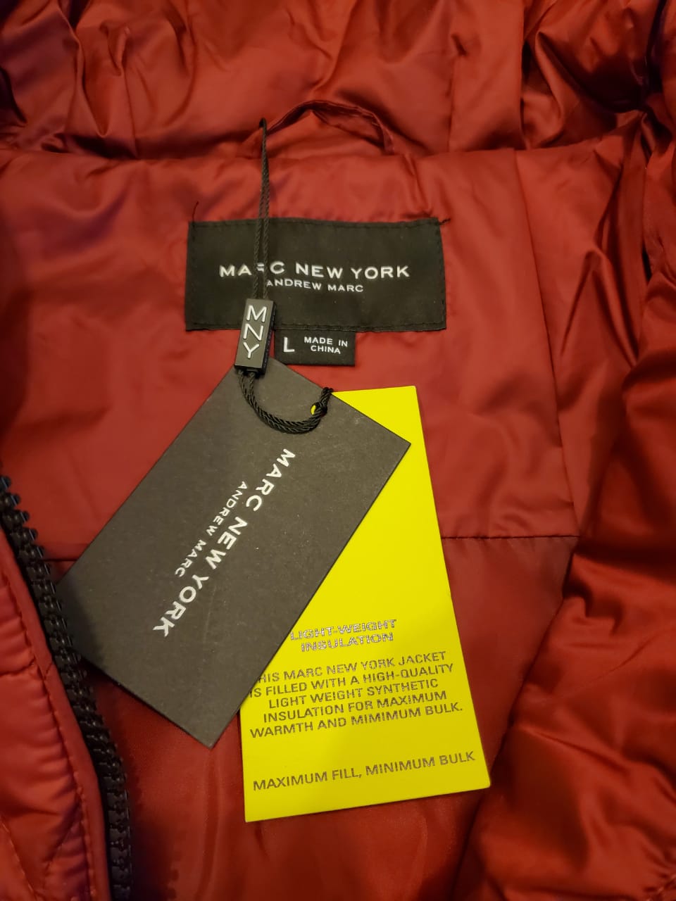 Chamarra Marc New York 100% Original - illa Elite Fashion Suppliers