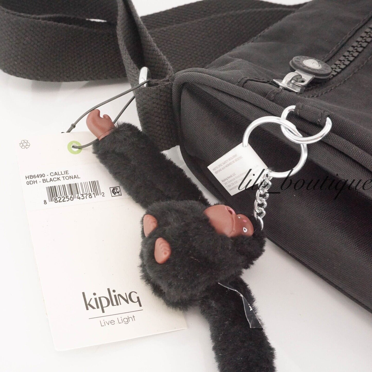 Bolsa Kipling Callie Crossbody Bag - NEGRA